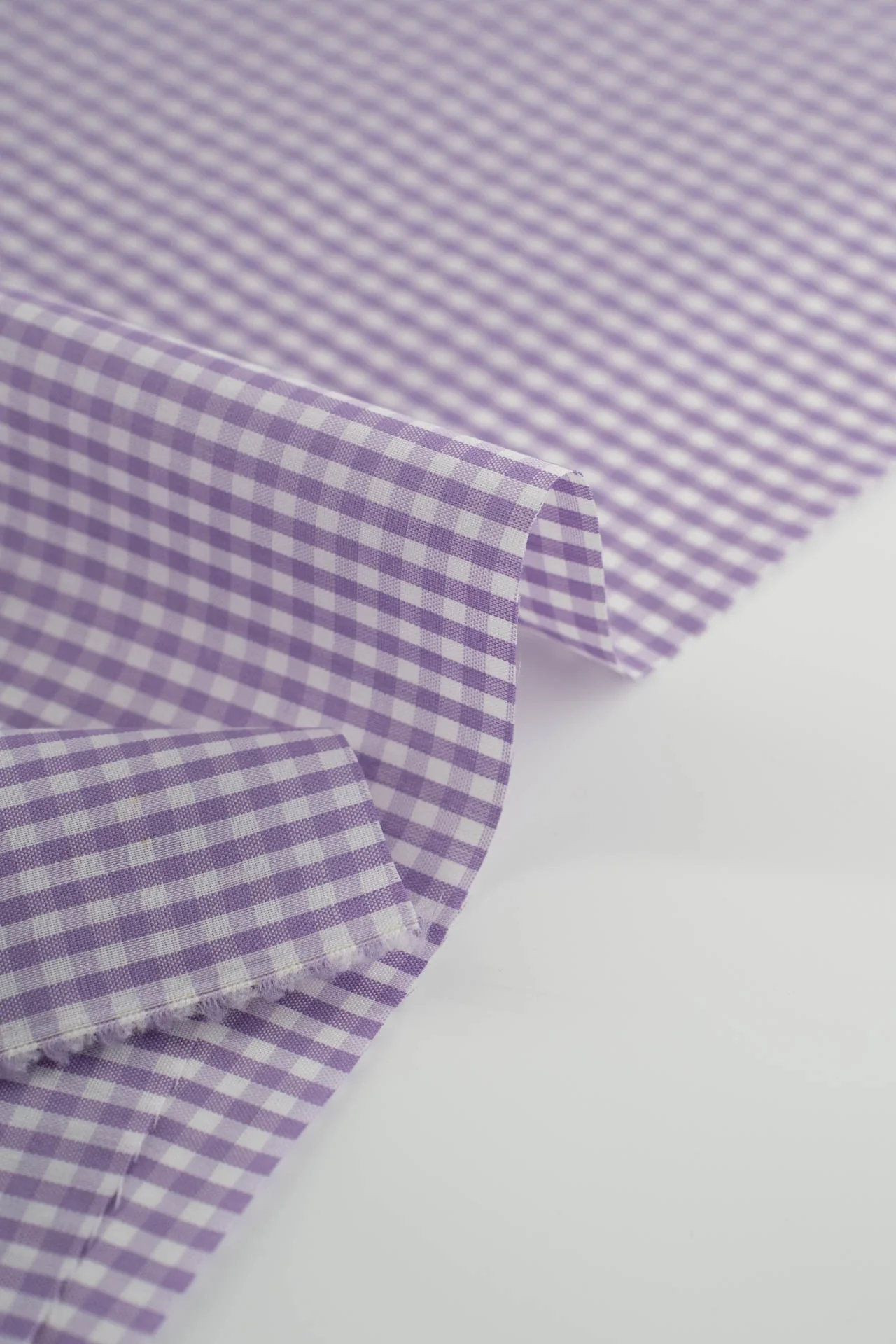 Vichy cuadro pequeño lila - Image 3
