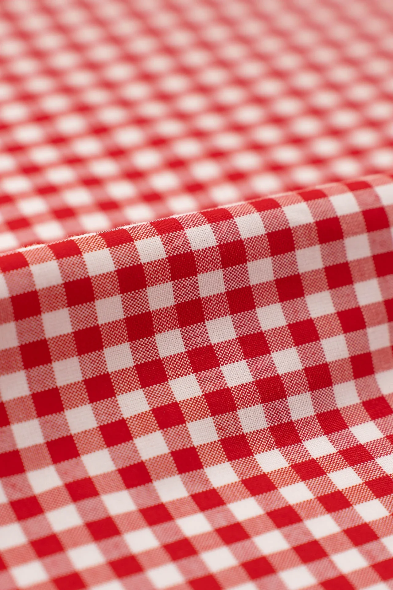 Vichy cuadro pequeño rojo - Image 2