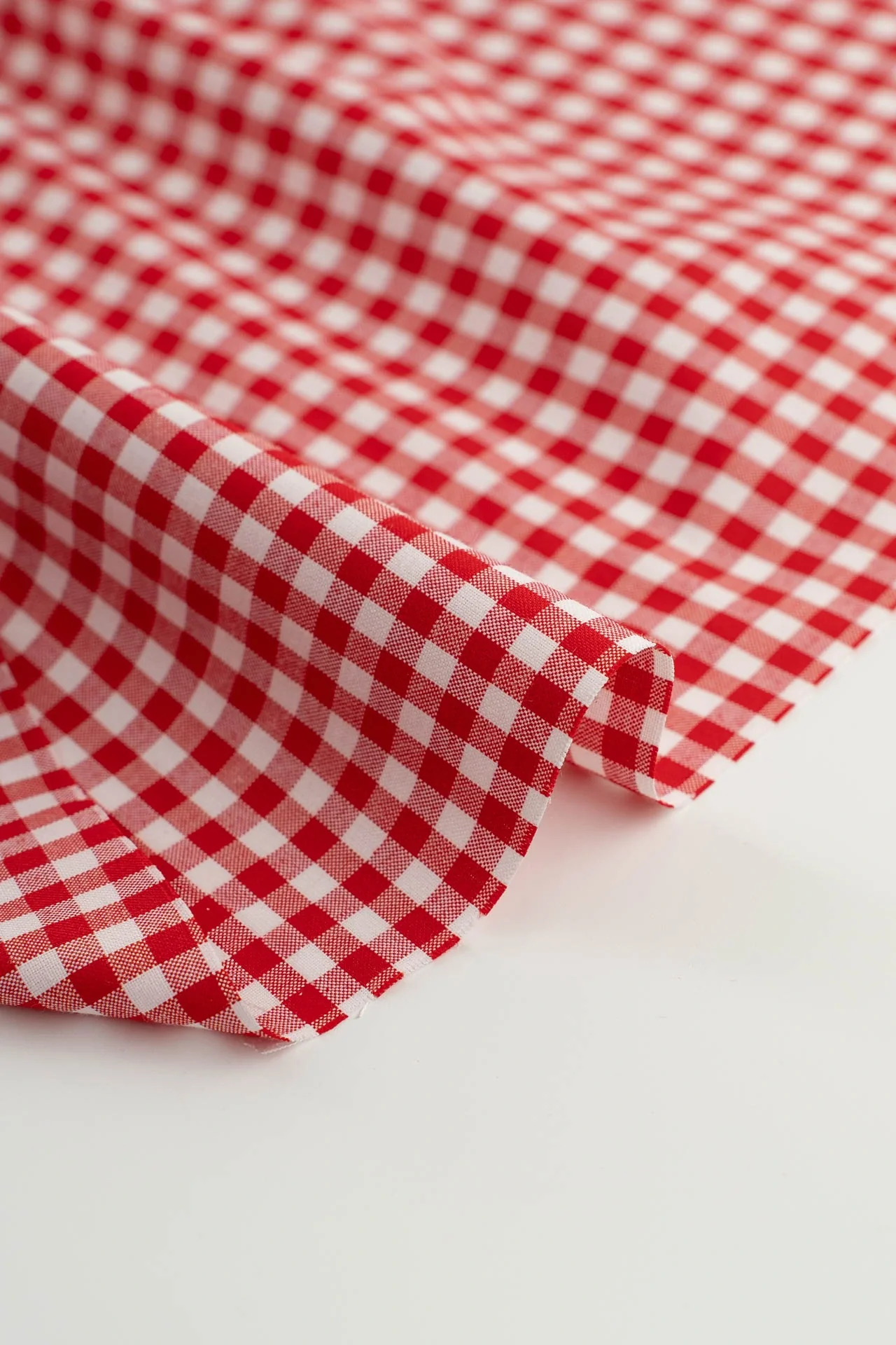 Vichy cuadro pequeño rojo - Image 3