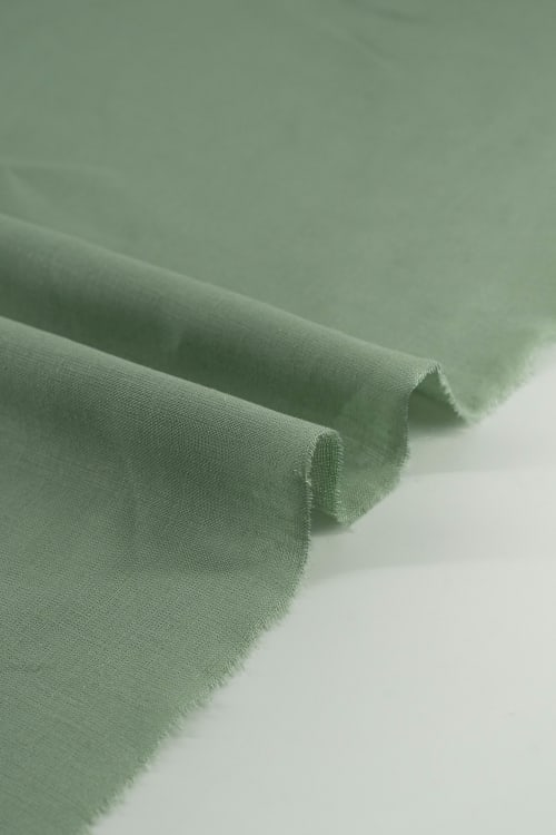 Viscosa con Lino Verde Pastel - Image 3