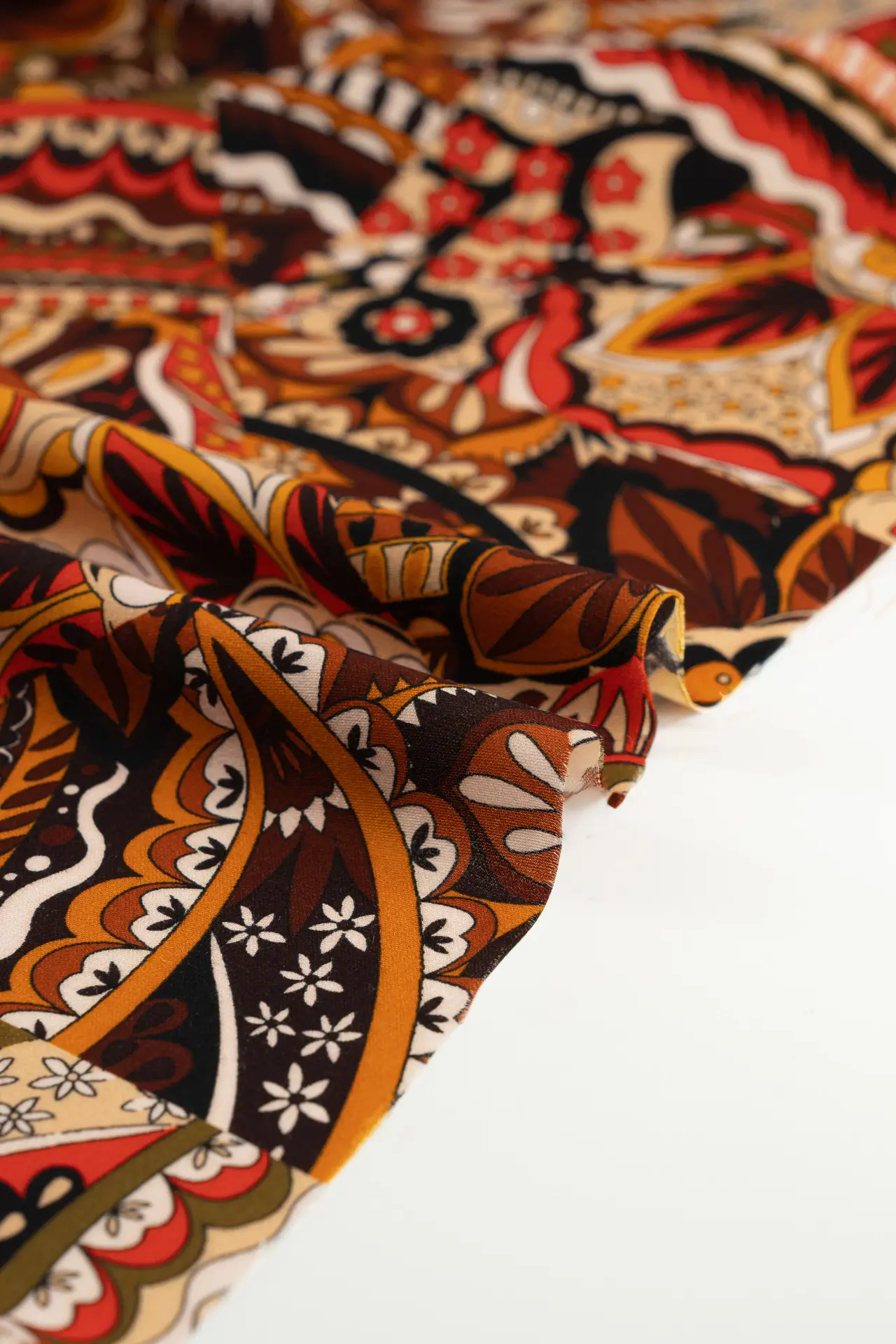 Viscosa red orange - Image 3