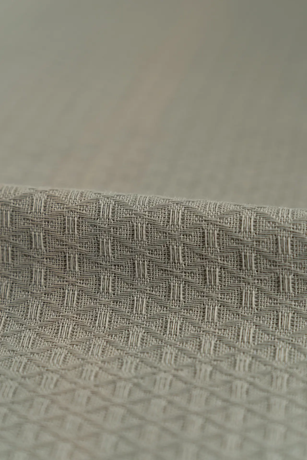 Visillo piqué gris - Image 2